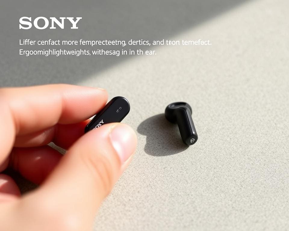 Design und Tragekomfort der Sony LinkBuds
