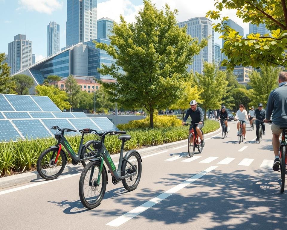 Nachhaltige Mobilität durch E-Mobilität in smarten Fahrrädern