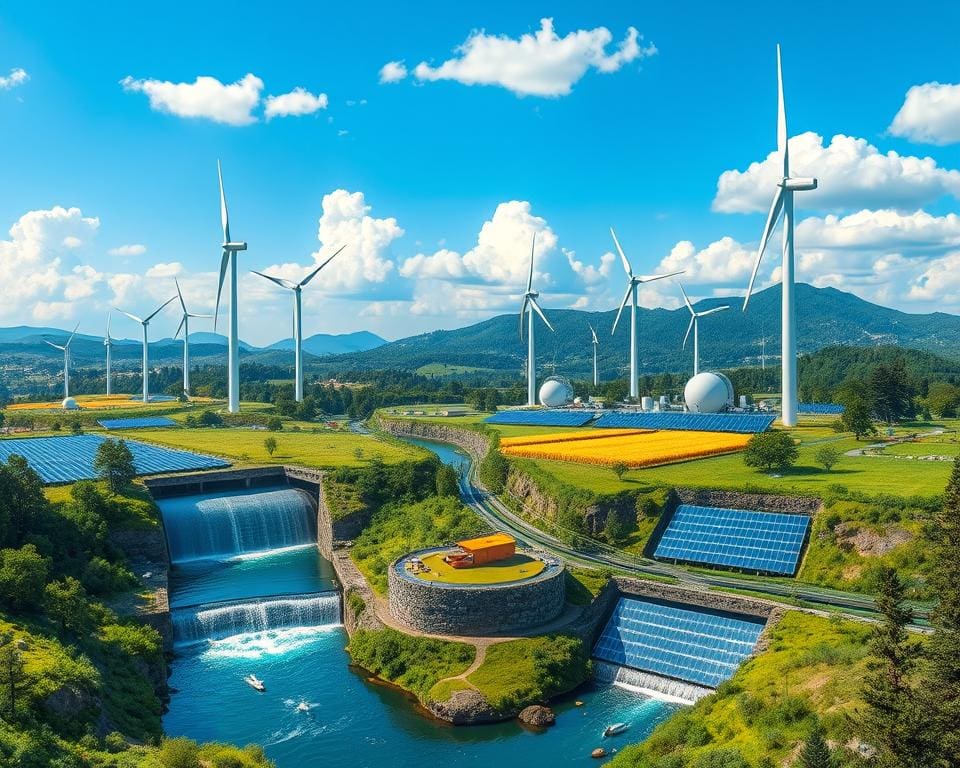 Fortschritte nachhaltige Energieerzeugung