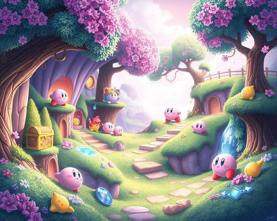 Versteckte Stages finden in Kirby and the Forgotten Land