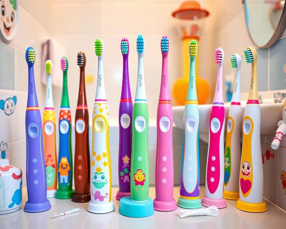 elektrische Kinderzahnbürsten für die Zahnpflege