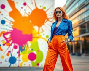 Wann sind kräftige Farben besonders angesagt?