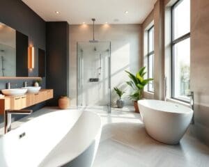 Was macht Badezimmer praktisch und modern?