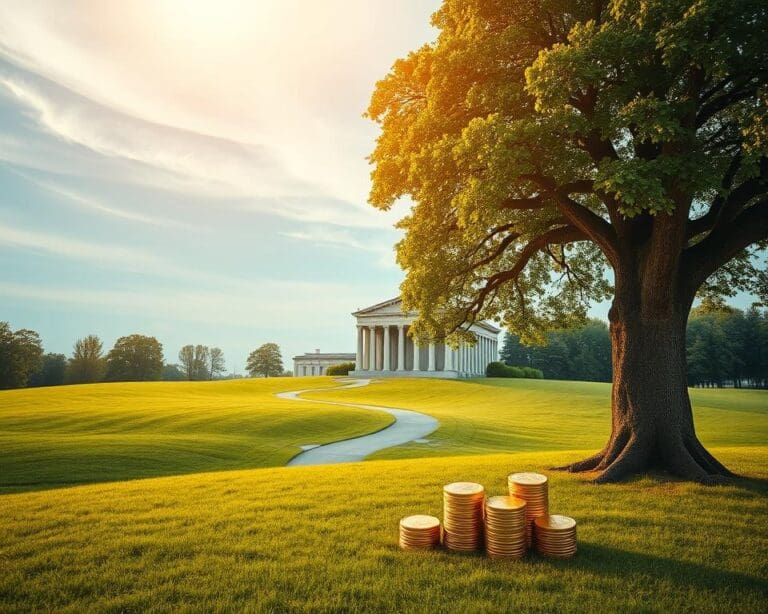 Wie baust du langfristig Vermoegen auf?