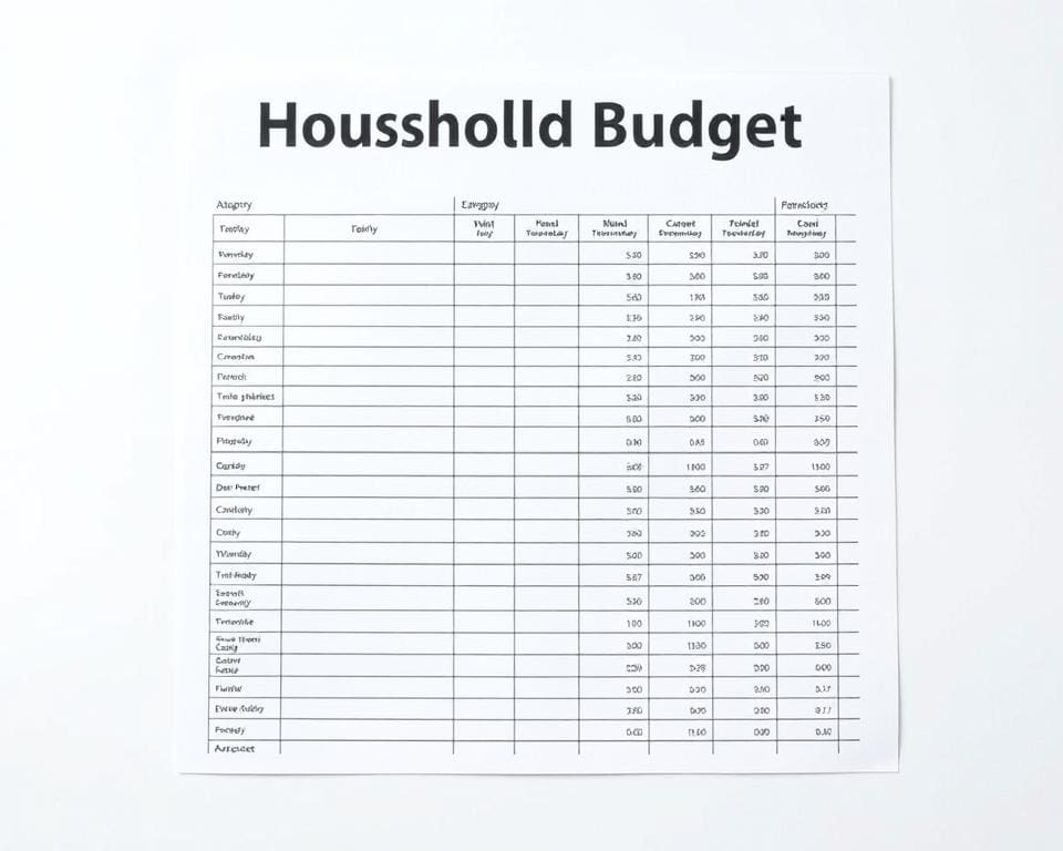 Wie erstellst du ein realistisches Haushaltsbudget?