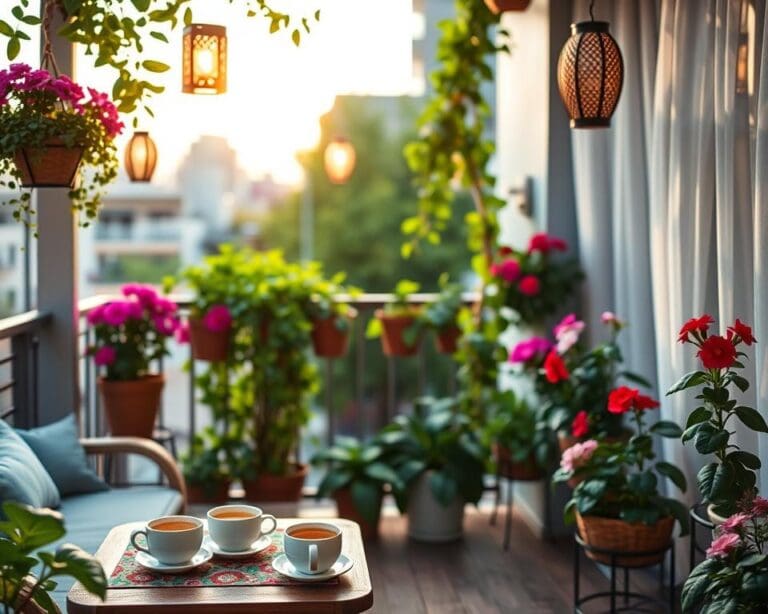 Wie verschönert man Balkone ohne Aufwand?