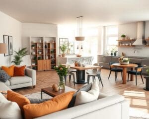 Womit gliedert man offene Wohnbereiche sinnvoll?