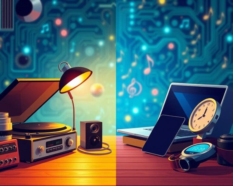 Technik im Vergleich: analog oder digital?