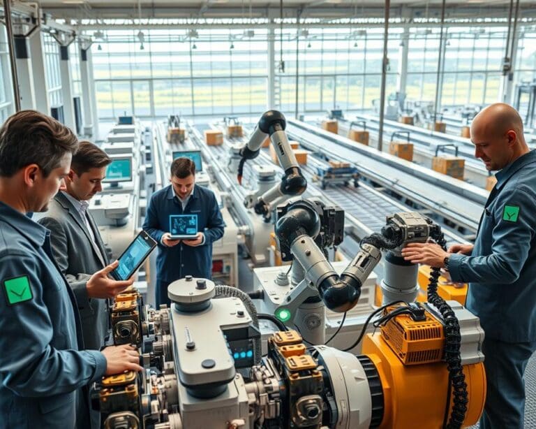 Technische Entwicklungen in Industrie und Gewerbe