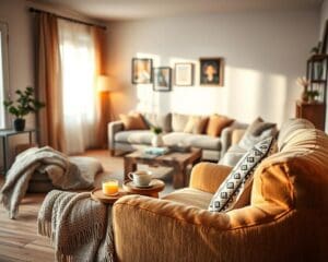 Was gehört zu einer gemütlichen Wohn­gestaltung?