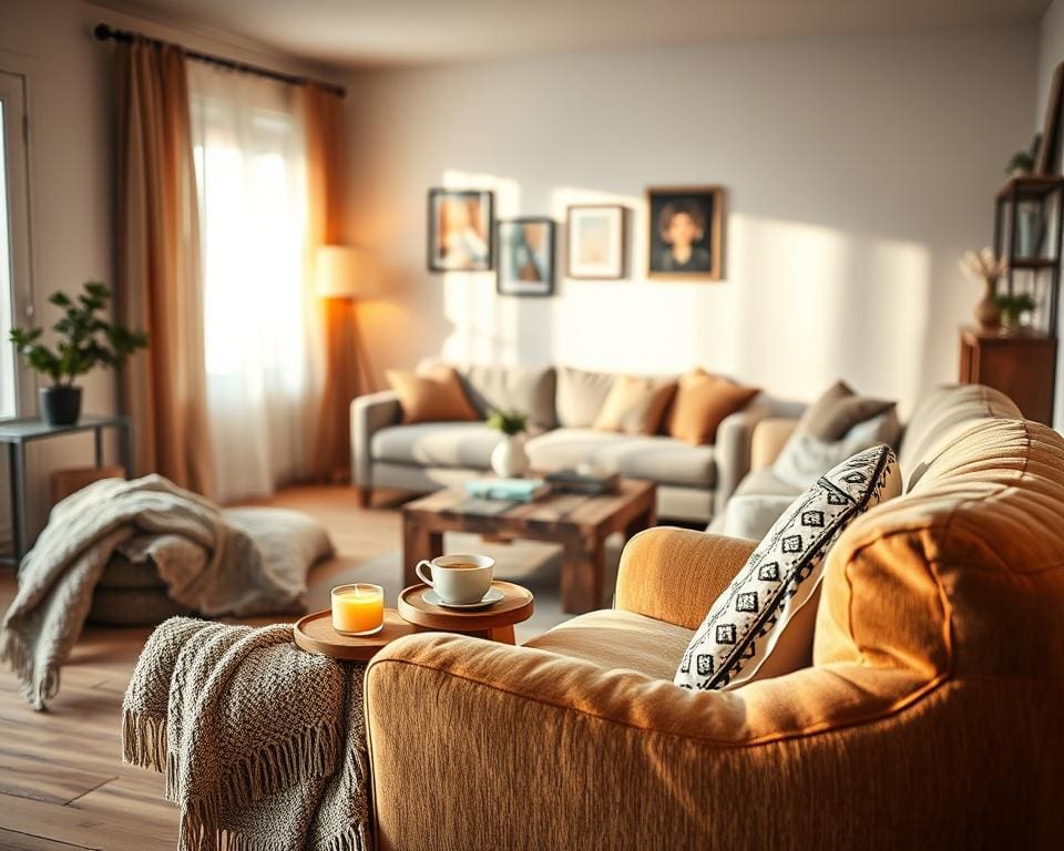 Was gehört zu einer gemütlichen Wohn­gestaltung?