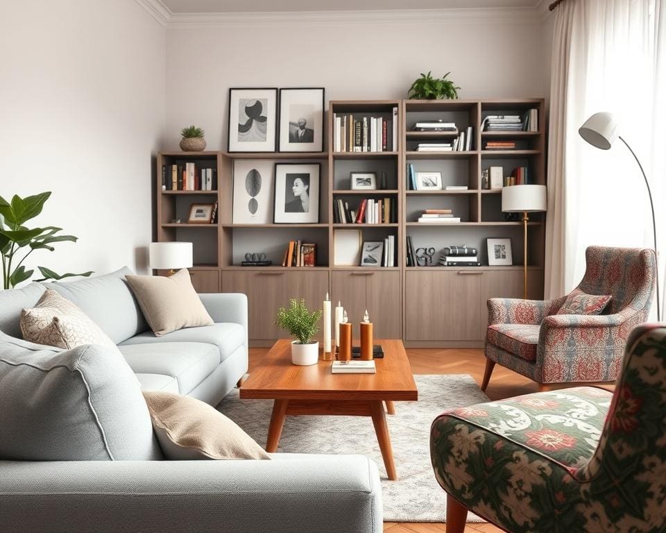 Wie kombiniert man Möbel verschiedener Stile?