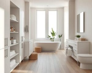 Wie optimiert man Stauraum im Badezimmer?