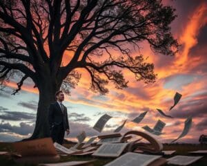 Wie prägen existenzielle Themen Romaneders literarische Werke?