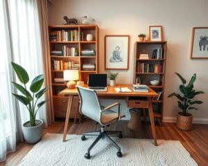 Wie richtet man ein Homeoffice wohnlich ein?