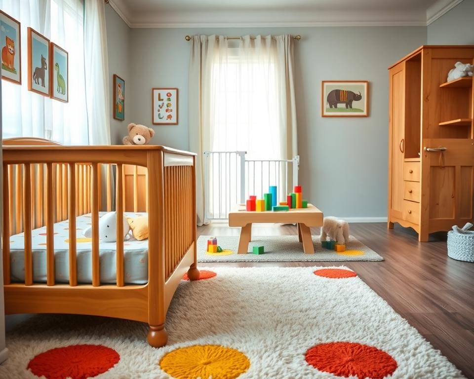 Wie richtet man ein sicheres Kinderzimmer ein?