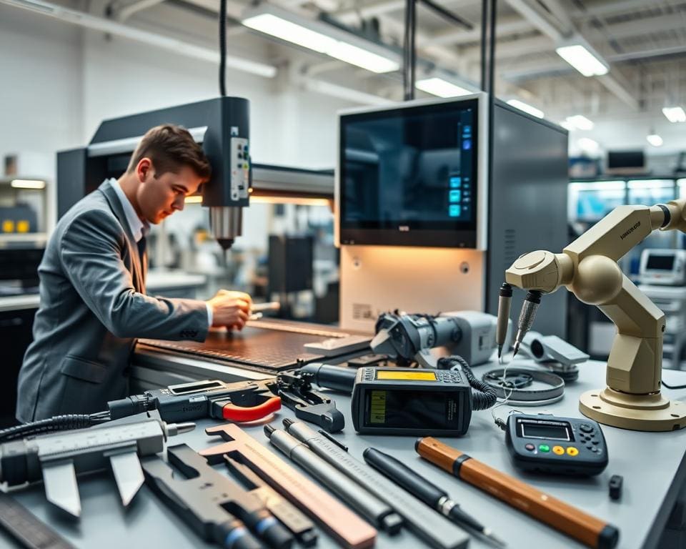 Wie unterstützt Technik präzises Arbeiten?