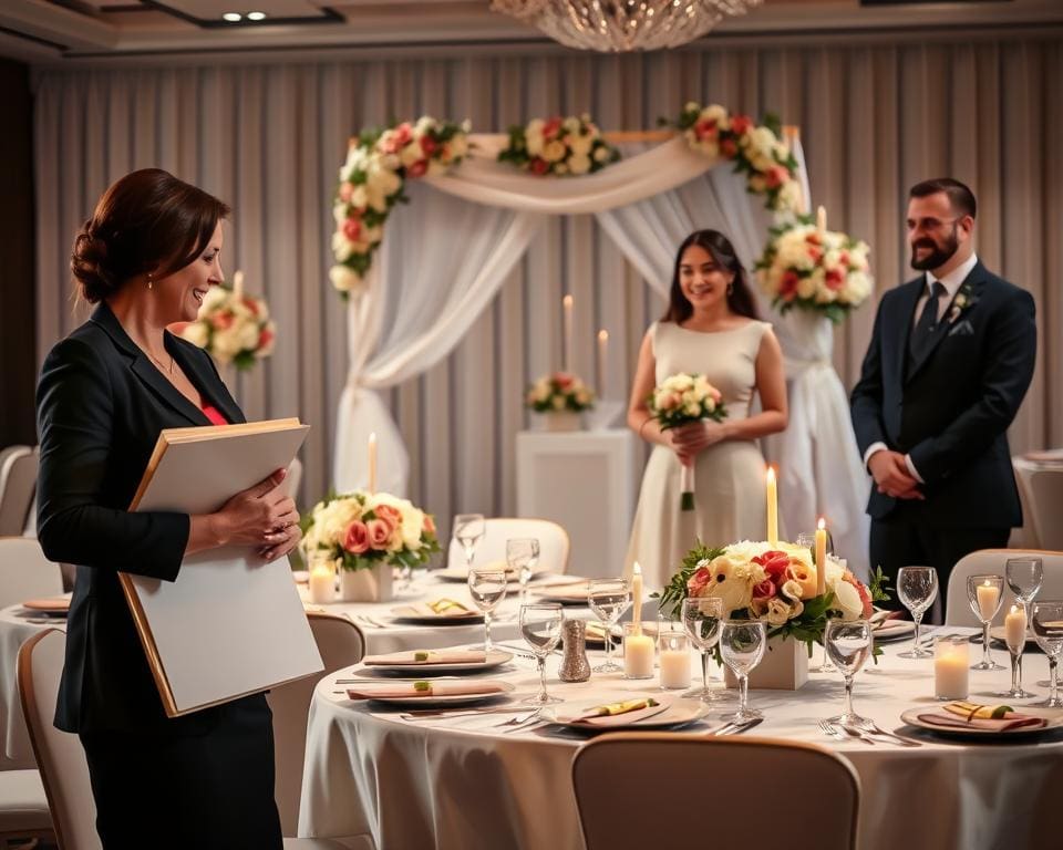 Wie unterstützt ein Hochzeitsplaner den großen Tag?