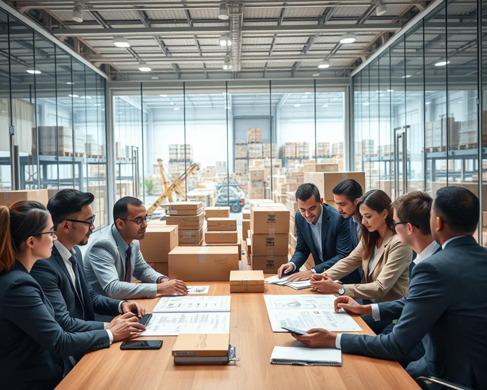 Wie unterstützt ein Logistikdienstleister Firmen?