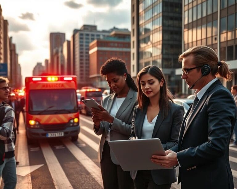 Wie unterstützt ein Notfallservice?