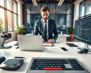 Wie wirken sich Geräte auf Arbeitsgeschwindigkeit aus?