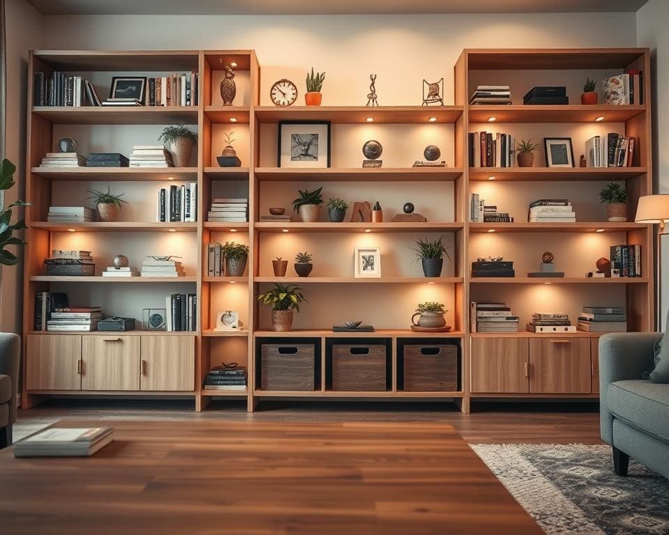 Warum sind offene Regale beliebt?