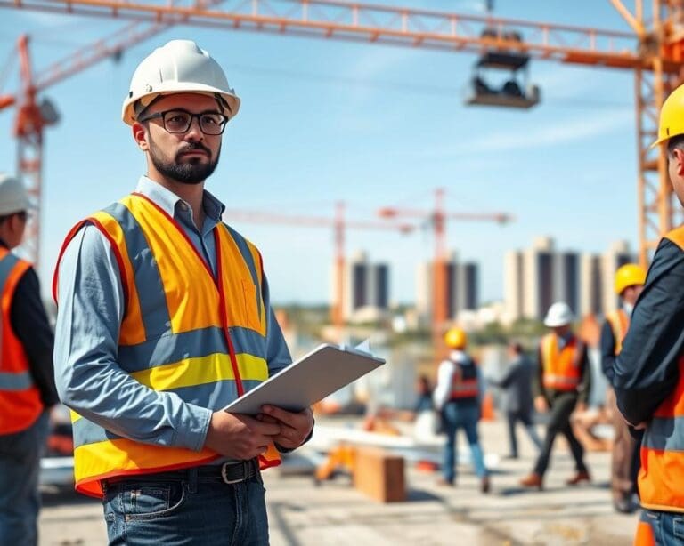 Wie arbeitet ein Sicherheitskoordinator auf Baustellen?