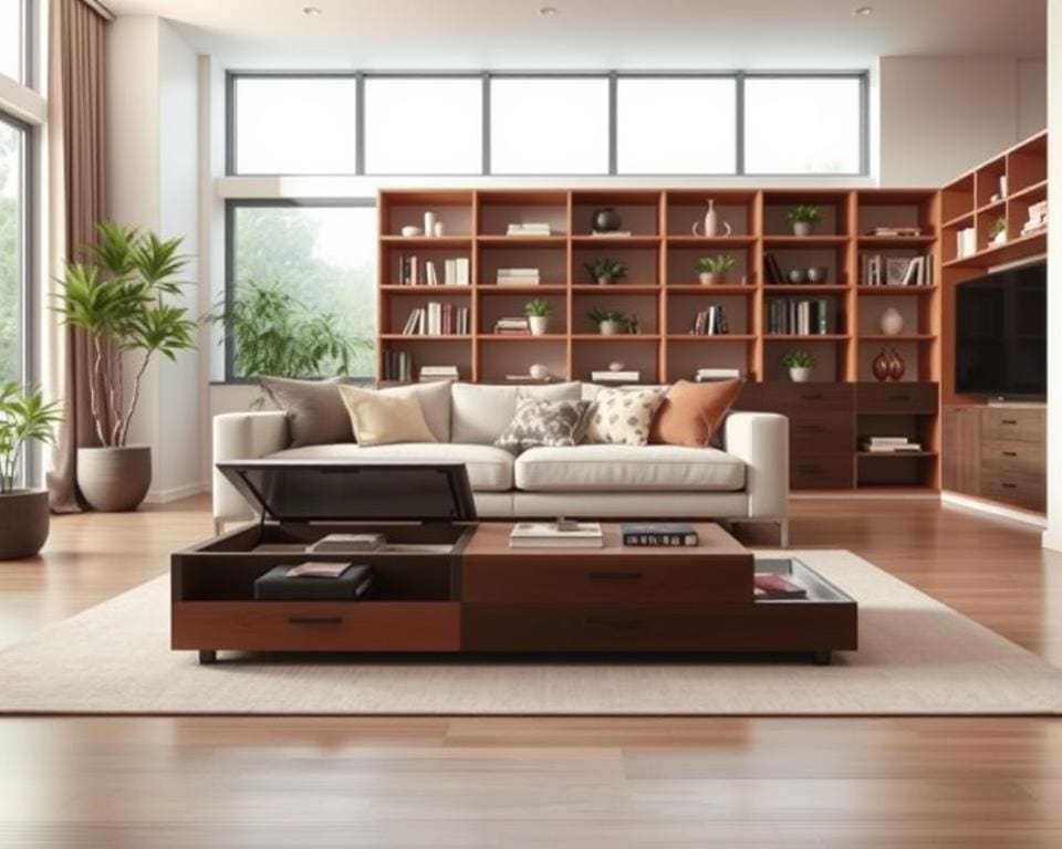 Wie integrierst du Stauraum clever?