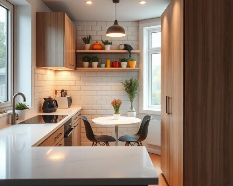 Wie richtet man kleine Küchen ein?