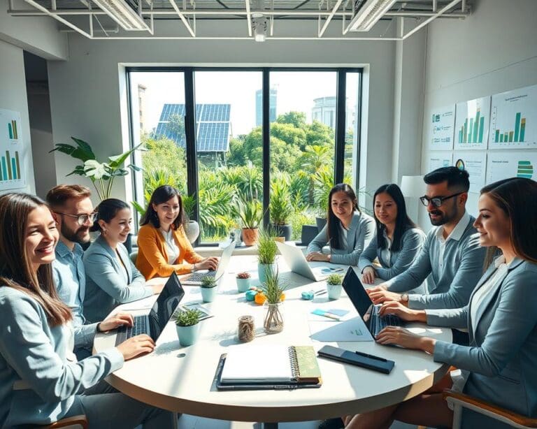 Wie unterstützen Dienstleistungen nachhaltige Unternehmensziele?