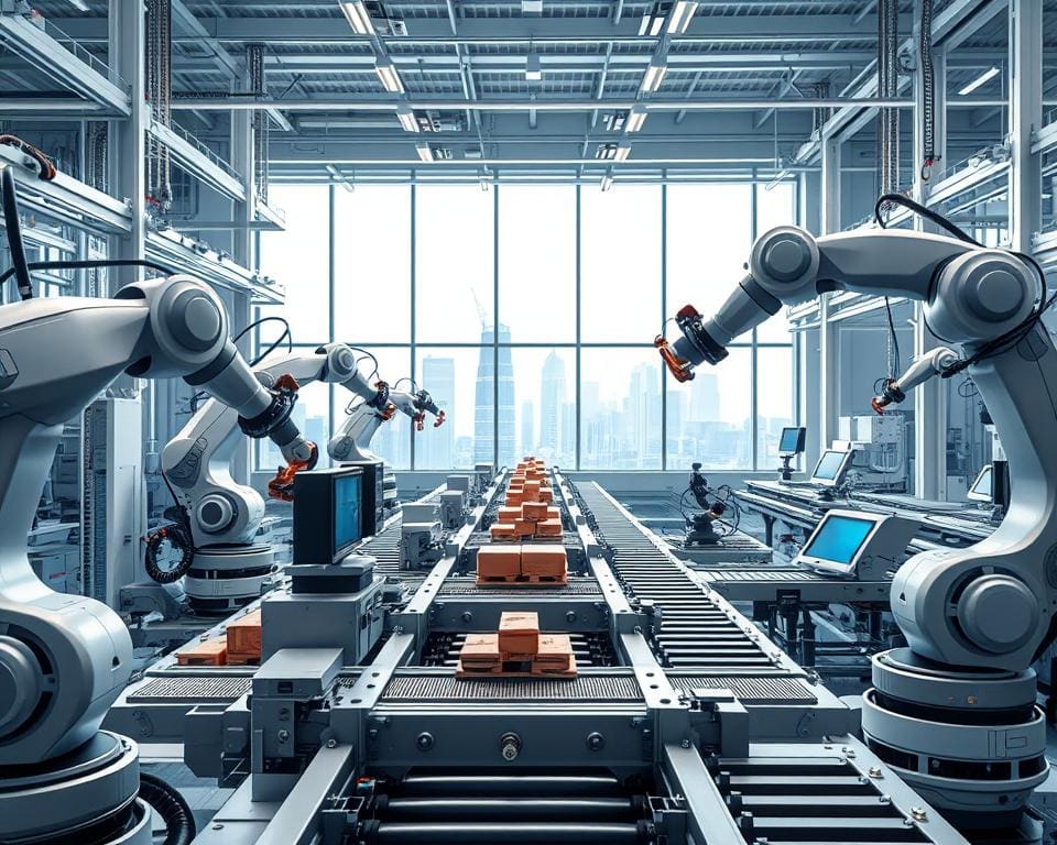 Wie unterstützt Technik vernetzte Produktionslinien?