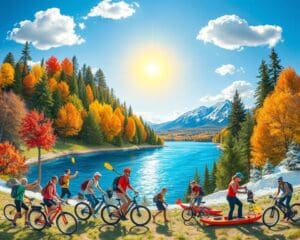 Warum sind Outdoor-Aktivitäten ganzjährig möglich?