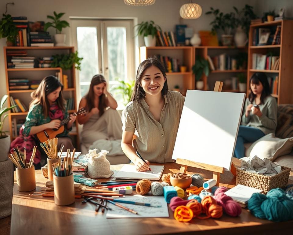 Wie entwickelt man neue Hobbys?