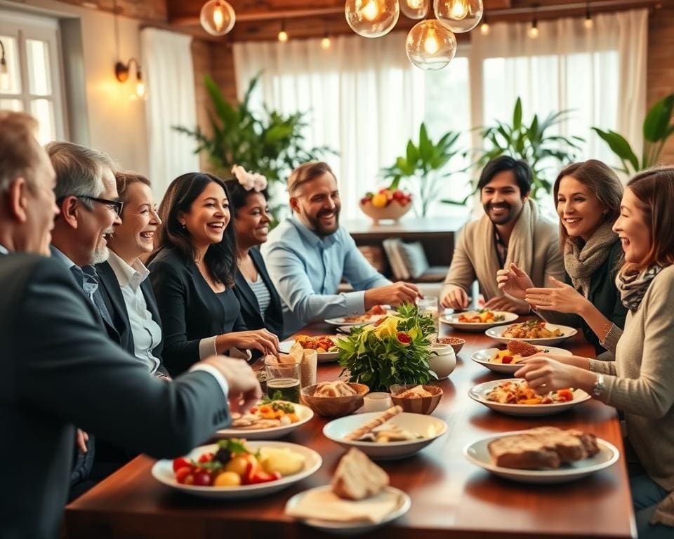 Wie stärkt gemeinsames Essen das Gemeinschaftsgefühl?