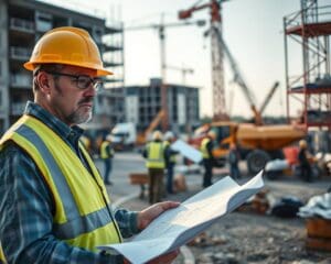 Bauleiter Baustelle Aufgaben