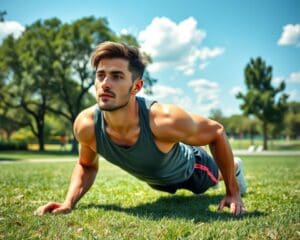 Muskelaufbau ohne Fitnessstudio