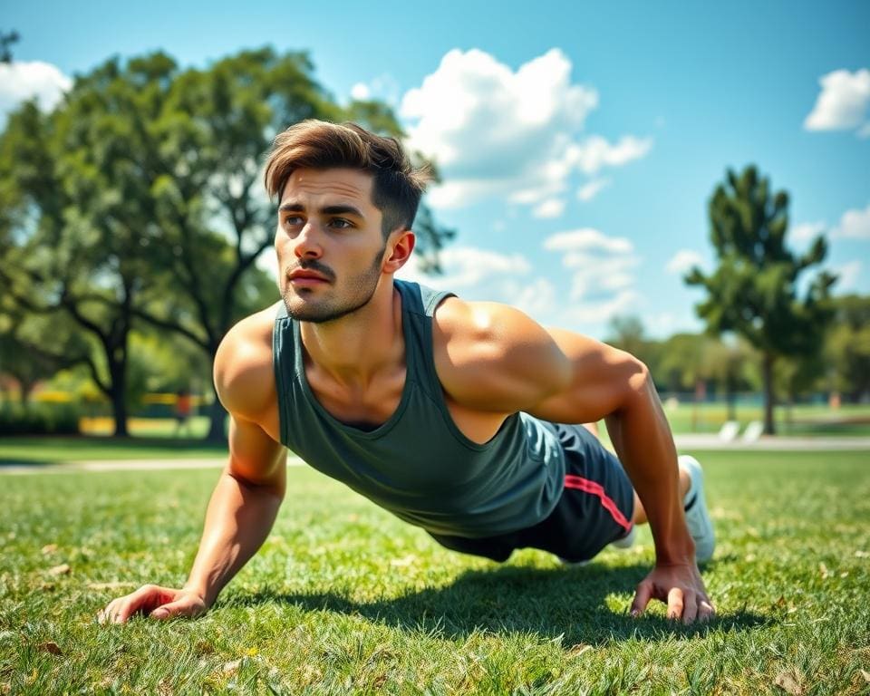 Muskelaufbau ohne Fitnessstudio