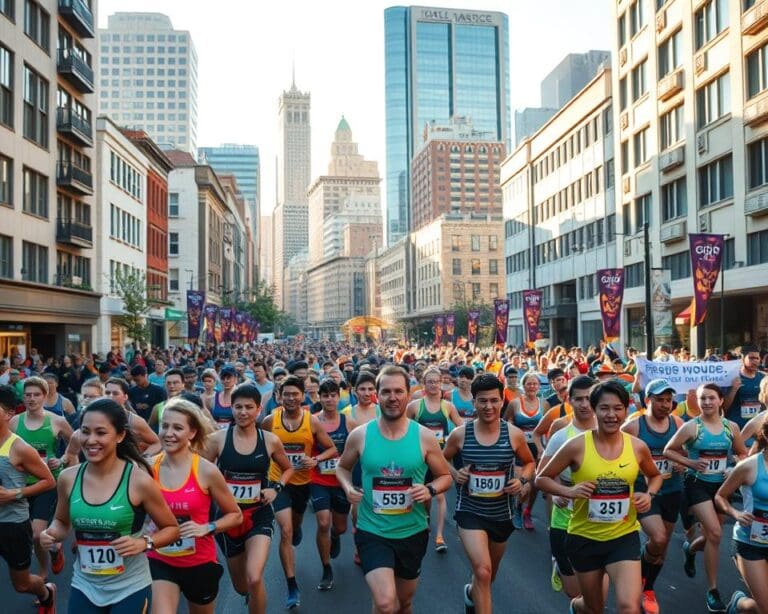 Warum sind Städtemarathons beliebt?