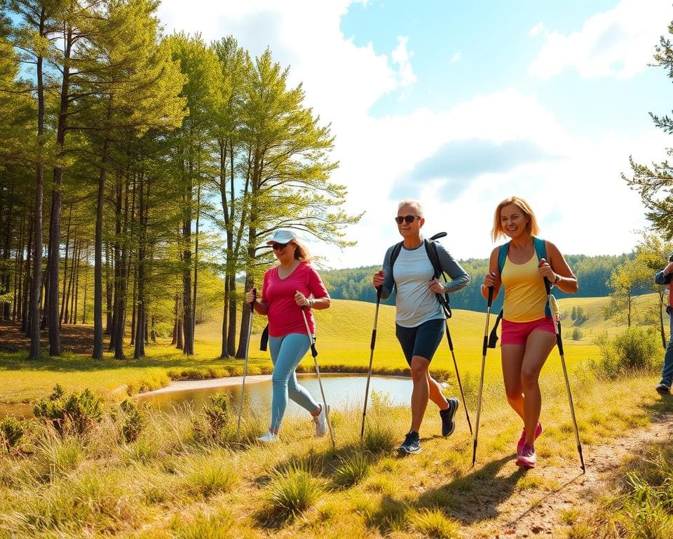 Wie stärkt Nordic Walking die Ausdauer?
