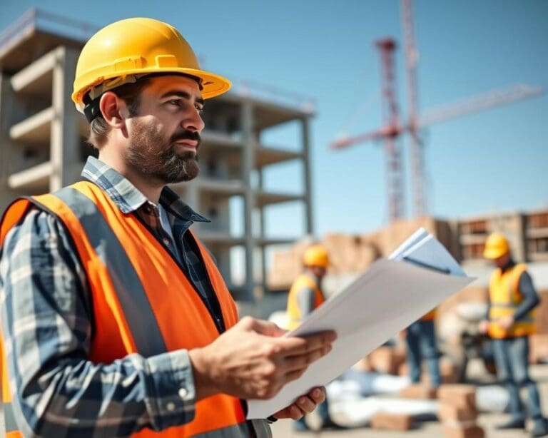 Bauleiter Baustelle