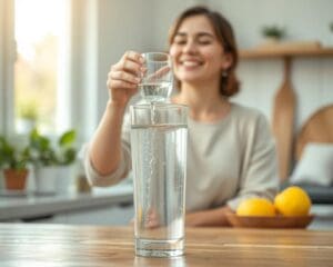 Wasser trinken