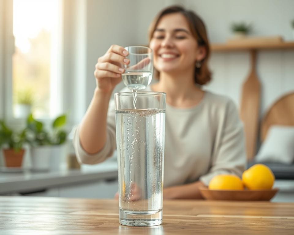 Wasser trinken