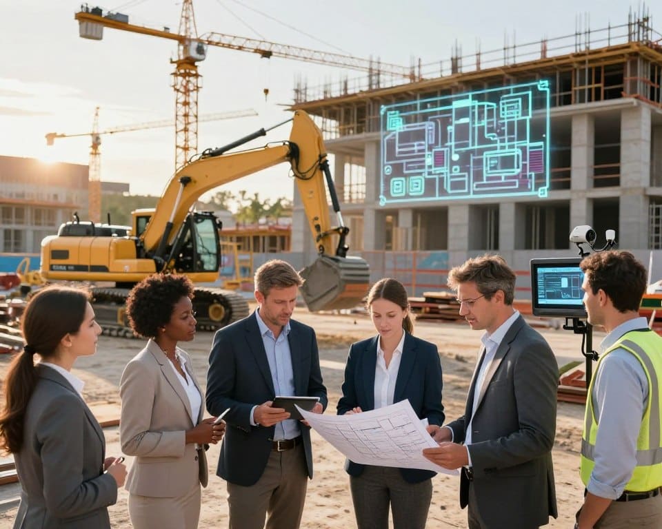 digitale Baustelle
